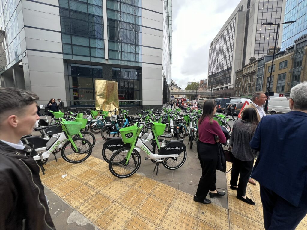 Bishopsgate: Electronic Bikes & Scooter Issues